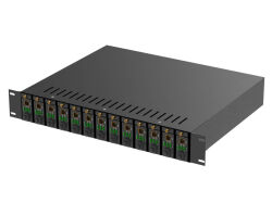 14 slots Unmanaged Media Converter Chassis YT-81/4-2A LNGMC-YT-81/4-2A - 3