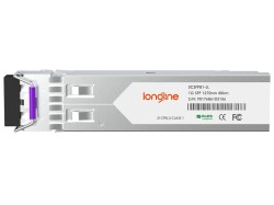 3Com 3CSFP81 Compatible 100BASE-FX SFP 1310nm 2km DOM Duplex LC MMF Transceiver Module - LONGLINE (1)