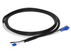 3m (10ft) LC UPC to SC UPC Duplex OS2 Single Mode 7.0mm LSZH FTTA Outdoor Fiber Patch Cable for Base Station - 3