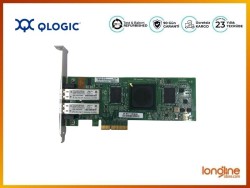 4 GBPS DUAL PORT FIBER CHANNEL HOST BUS ADAPTER QLE2462 - QLOGIC