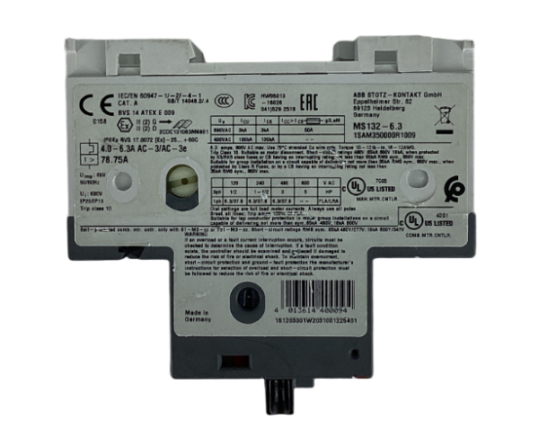 ABB MS132-6.3 motor protective circuit-breakers - 2