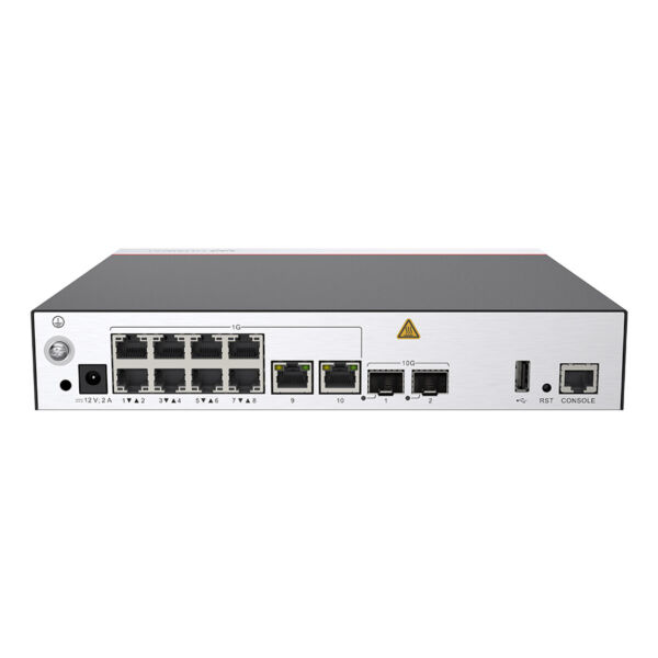 Huawei AC650-128AP 02355NCG Switch mainframe (10*GE ports, 2*10GE SFP+ ports, with the AC/DC adapter) - 1