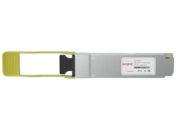 Allied Telesis QSFPIR4 Compatible 40GBASE-LR4L QSFP+ 1310nm 2km DOM Duplex LC SMF Optical Transceiver Module - 2