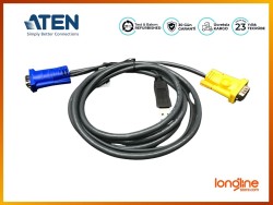 ATEN 2L-5202UP 1.8M VGA USB KVM KABLO 3 IN 1 SPHD - ATEN