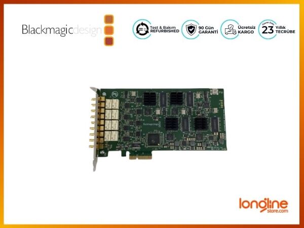 BLACKMAGIC DESIGN DECKLINK QUAD PCIE SDI CAPTURE CARD - 1