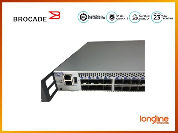 Brocade EMC DS-6505B 24 Port 8Gb/s FC SAN Switch - 2