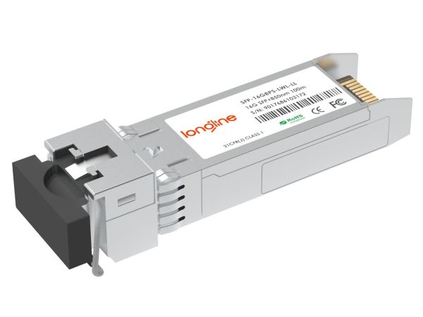 Brocade SFP-16GBPS-LWL Compatible 16G Fiber Channel SFP+ 1310nm 10km DOM LC SMF Transceiver Module - 1