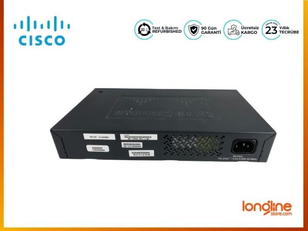 Cisco Catalyst 2960 WS-C2960-8TC-L 8-Port Managed Network Switch - 2