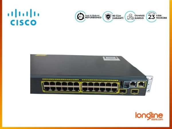 Cisco Catalyst 2960S WS-C2960S-24TS-S 24Port Gigabit Managed Switch - 3