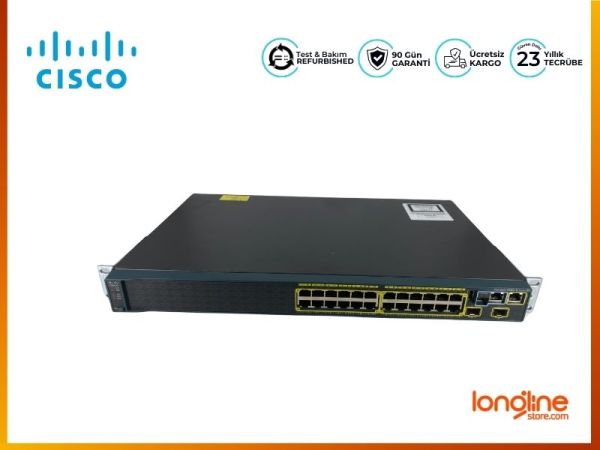 Cisco Catalyst 2960S WS-C2960S-24TS-S 24Port Gigabit Managed Switch - 1