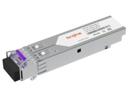 Cisco ONS-SE-100-BX10D Compatible 100BASE-BX-D BiDi SFP 1550nm-TX/1310nm-RX 10km DOM Simplex LC SMF Transceiver Module - LONGLINE