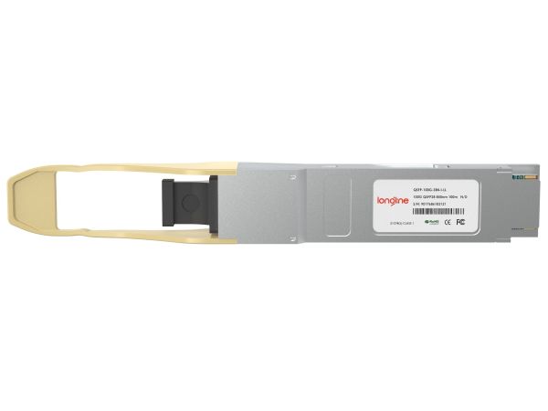 QSFP-100G-SR4-I Compatible 100GBASE-SR4 QSFP28 850nm 100m DOM MTP/MPO-12 MMF Optical Transceiver Module (Industrial) - 2