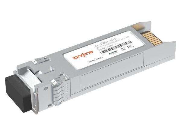 Cisco SFP-25GBX-D-10-I Compatible 25GBASE SFP28 1330nm-TX/1270nm-RX 10km Industrial DOM Simplex LC SMF Optical Transceiver Module - 1