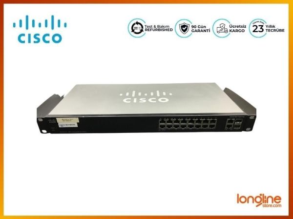 CISCO SG200-18 18 PORT GIGABIT SWITCH - 1