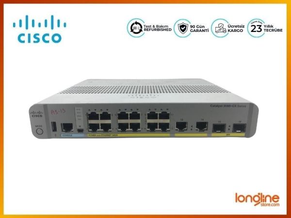 Cisco WS-C3560CX-12PC-S 12 Port 3560C IP Base Switch - 2