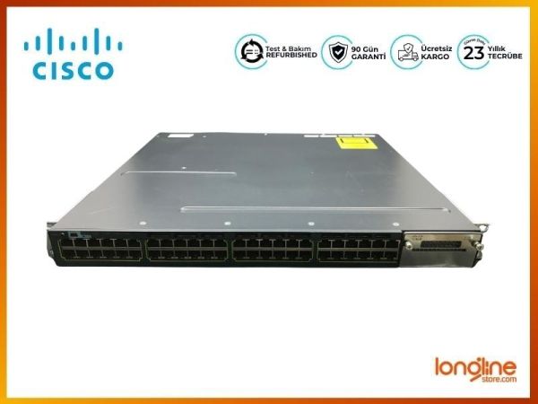 Cisco WS-C3560X-48T-S Catalyst 3560-X 48-Port Gigabit Switch - 2