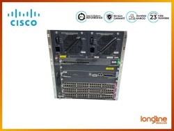 Cisco WS-C4507R+E -Catalyst 4500E 7 Slot Chassis w/ Dual Power - 3