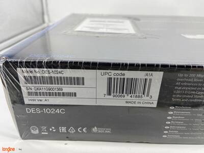 D-Link DES-1024C 24-Port 10/100Mbps Unmanaged Switch - 2