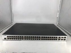 D-Link DES-3200-52 48-Port 10/100 + 2-Port Combo SFP L2 Switch - D-LINK