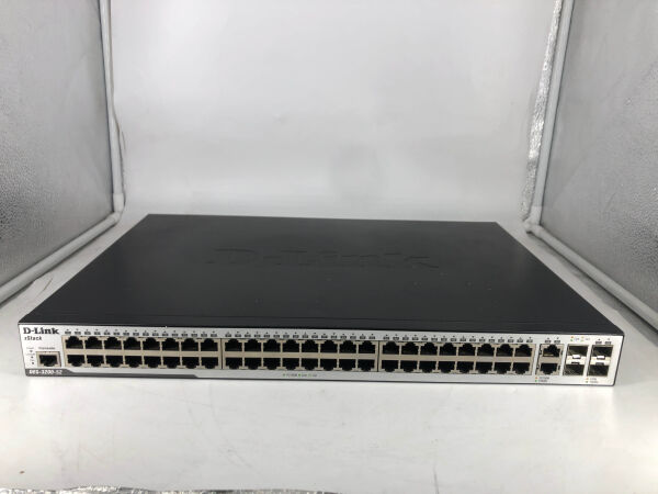 D-Link DES-3200-52 48-Port 10/100 + 2-Port Combo SFP L2 Switch - 1