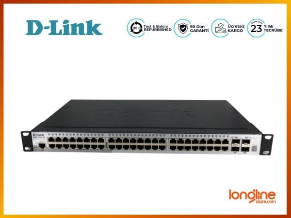 D-Link DGS-1510-52 52x Gigabit SmartPro Switch with 10G Uplinks - 1