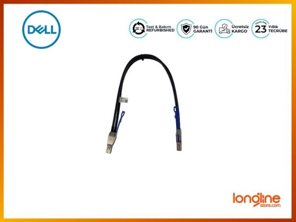 DELL 12GBE SFF-8644 TO SFF-8644 HD MINI SAS CABLE (0.5M) - 0WTCFX - 1