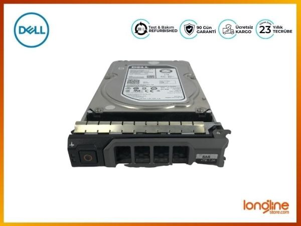 DELL 4TB HDD SAS 3.5'' 7.2K 12Gbps 05JH5X 5JH5X ST4000NM0295 - 2