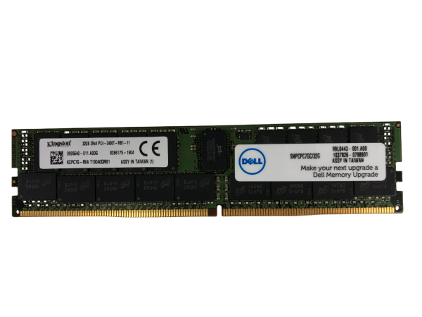 DELL DDR4 32GB 2400MHz PC4-19200T-R 2RX4 1.2V ECC REG MEMORY - 1