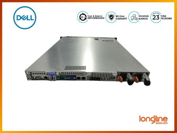 DELL PowerEdge R320 H710 Mini 8SFF 350W PSU 2x 1G NIC 2x Risers, 1x High Profile, 1x Low profile w/8x300GB w/Total 48GB Mem - 2