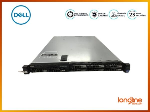 DELL PowerEdge R320 H710 Mini 8SFF 350W PSU 2x 1G NIC 2x Risers, 1x High Profile, 1x Low profile w/8x300GB w/Total 48GB Mem - 1