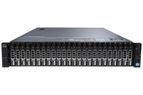 DELL POWEREDGE R720xd 2XE5-2660V2 24X300GB 128GB MEMORY 2XPS SERVER - 1