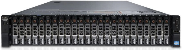 DELL POWEREDGE R720XD 2XE5-2670V2 128GB MEMORY 24x300GB SAS 2XPS SERVER - DELL