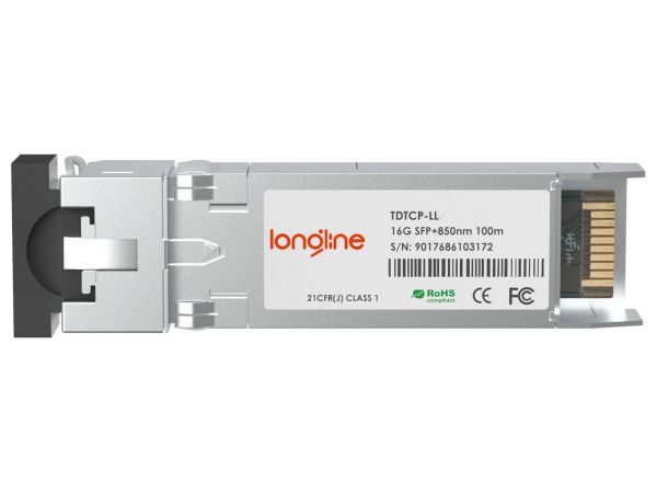 Dell TDTCP Compatible 16G Fiber Channel SFP+ 850nm 100m DOM LC MMF Transceiver Module - 2