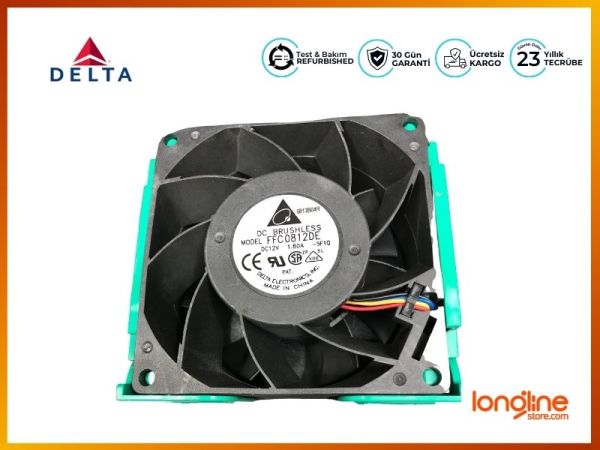 DELTA FAN ASSY DC 12V 1.80A PROC FFC0812DE - 2