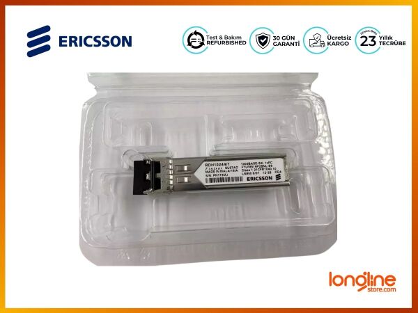 Ericsson RDH10244/1 FTLF8519P2BNL-E9 1000BASE-SX 1xFC SFP Transceiver Module - 1