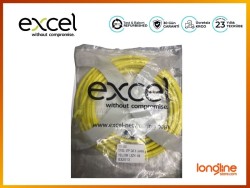 EXCEL UTP CAT.6 24AWG YELLOW 5MT 100-333 (10 LU PAKET) - EXCEL (1)