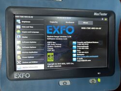 EXFO MaxTester MAX-730C-SM3-EA-RF OTDR IOLM 1310/1550/1625 MAX-730C-SM3-EA - 6