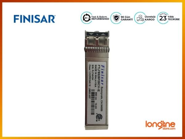 Finisar FTLF8528P2BCV-IE 8Gb SWL FC SFP+ 850nm Optics Transceive - 2