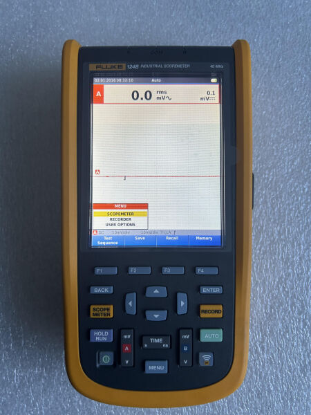 Fluke 124B Endüstriyel ScopeMeter - 3