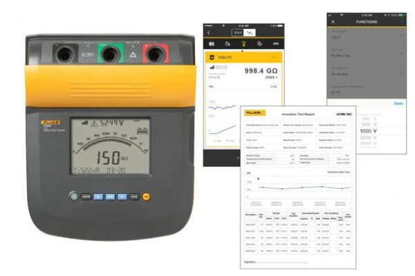 Fluke 1550C 5Kv İzolasyon Test Cihazı - FLUKE