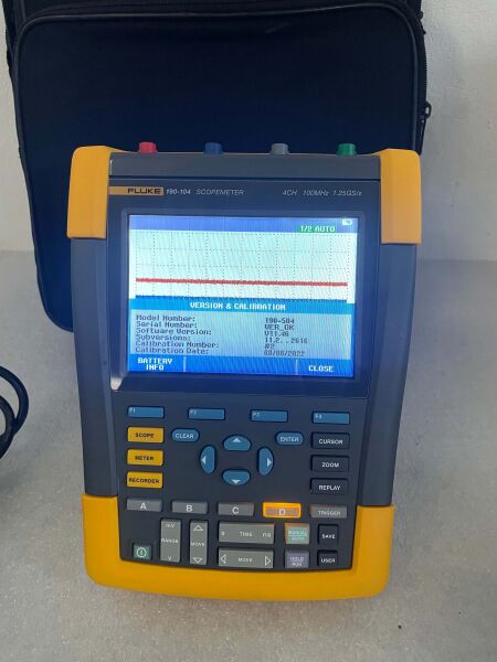 Fluke 190-104 Color ScopeMeter - 6