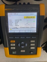 Fluke 435-II NIST Calibrated Power Quality Energy Analyzer - 3