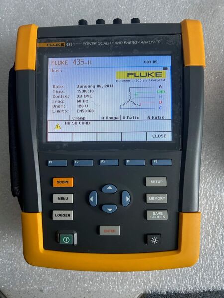 Fluke 435 Series II Power Quality and Energy Analyzer. - 2