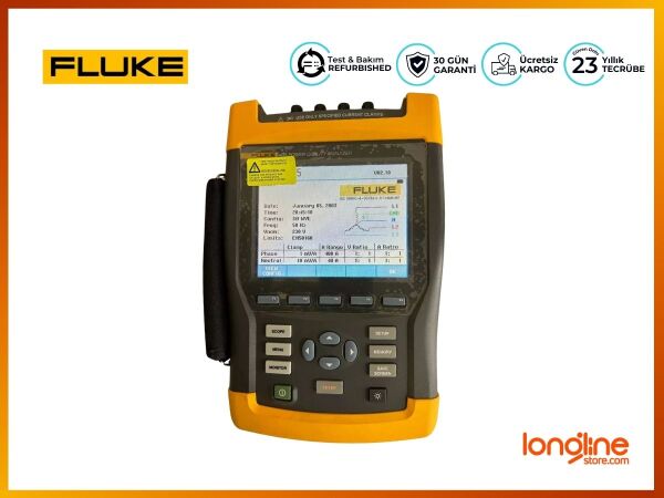 Fluke 435 Three Phase Power Quality Analyzer without accessories - 1