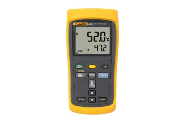 Fluke 52-II Tek Girişli Dijital Termometre - FLUKE