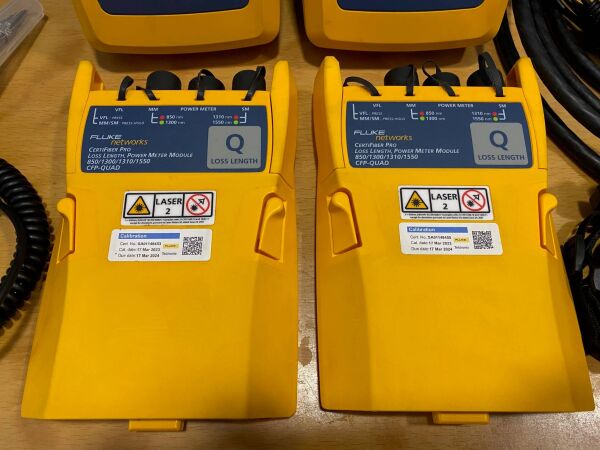 FLUKE VERSIV 2 DSX-8000 with 2x CFP-QUAD Modules - 5