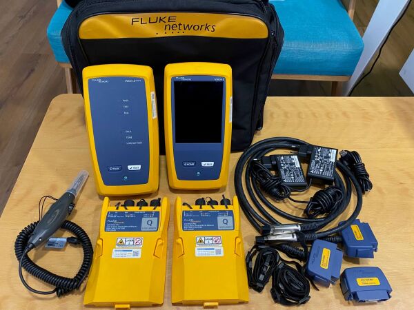 FLUKE VERSIV 2 DSX-8000 with 2x CFP-QUAD Modules - 1