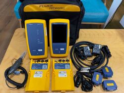 FLUKE VERSIV 2 DSX-8000 with 2x CFP-QUAD Modules - FLUKE