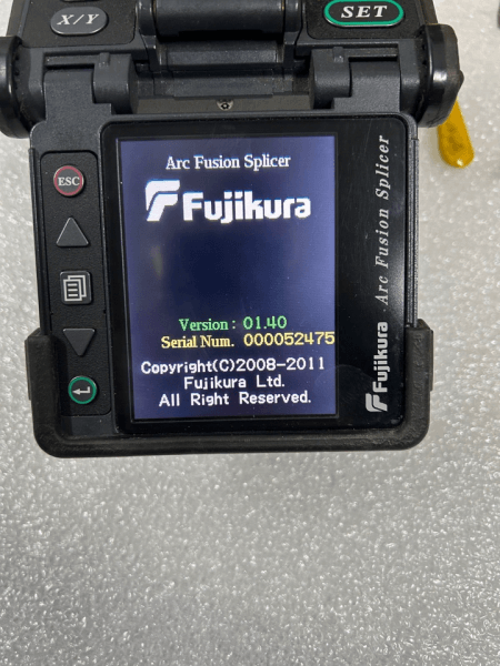 FUJIKURA FSM60S WITH CT30 NEXT MAINTEMAMCE FUSION SPLICER - 5