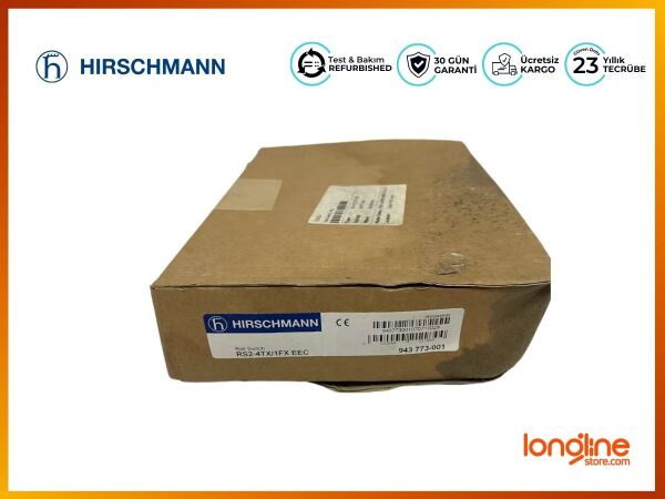 Hirschmann RS2-4TX/1FX EEC Ethernet Rail Switch - 3